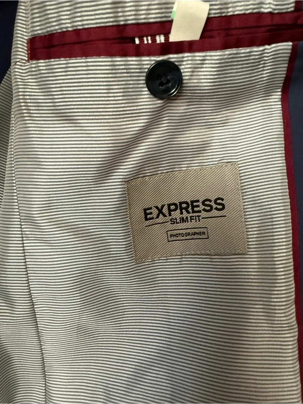 Express Men’s Blue Blazer Sport Coat